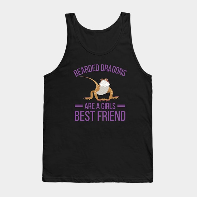 Bearded Dragons are a Girls best friends Tank Top by Dr_Squirrel